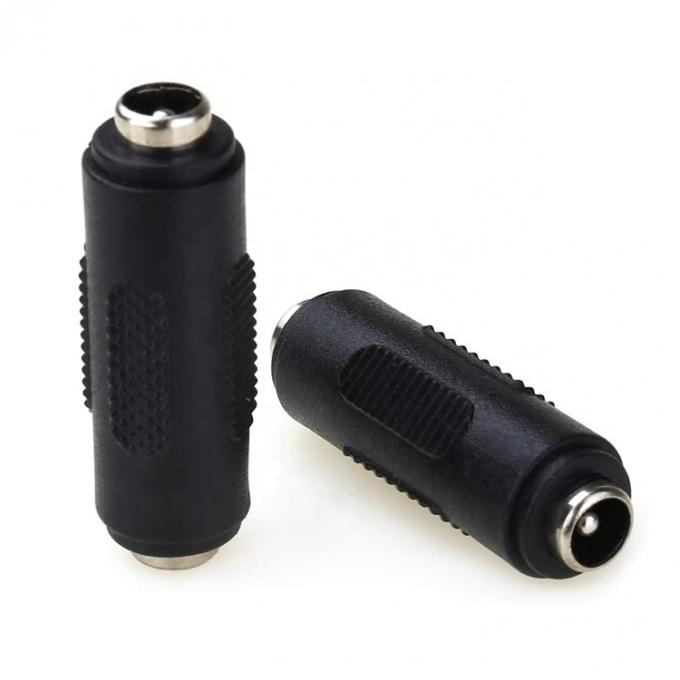 12V 24V Männlich Weiblich 2,1x5,5mm 2,5x5,5mm Gleichstrom-Bahlen Jack-Stromanschluss-Adapter 2