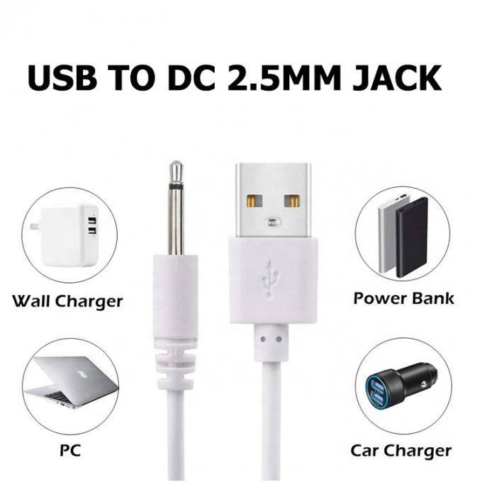 Multi-Size USB zu 2,5 mm DC Jack Ladekabel für Vibratoren 1