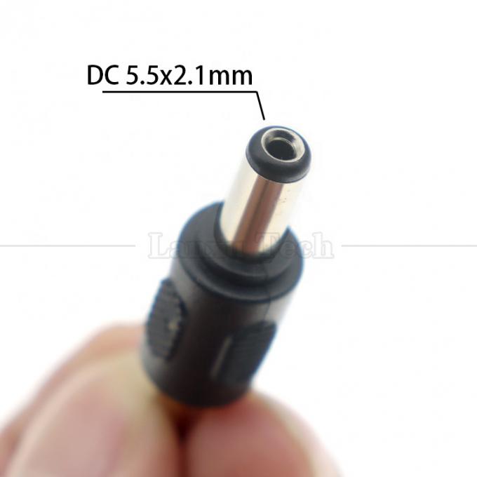 12V 24V Männlich Weiblich 2,1 mm X 5,5 mm DC-Gasfass-Steck-Stromanschluss-Adapter für Led-Streifen-CCTV-Kamera 1