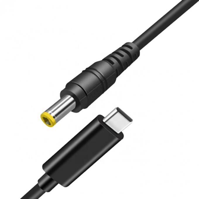 60W 20V 3A USB Typ C PD Aufladen zu DC Jack Stromadapterkabel für Laptop 3