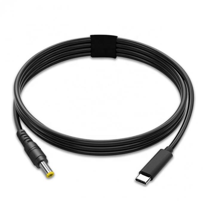60W 20V 3A USB Typ C PD Aufladen zu DC Jack Stromadapterkabel für Laptop 4