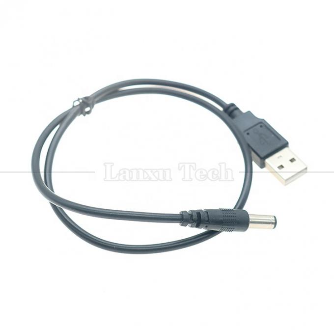 Anpassung 1m 5,5x2,1mm Fass Jack USB zu Gleichstromkabel 5