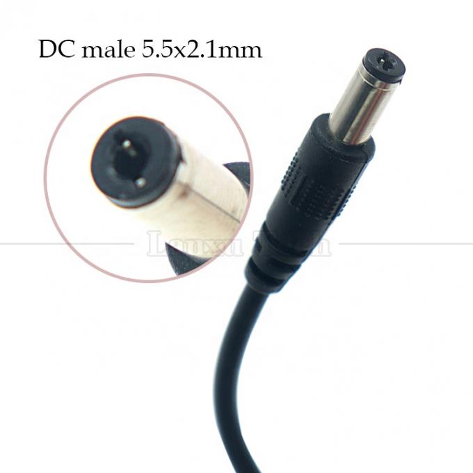 1m 3m 5m 10m 1A 2A 5A USB A Männlich auf DC 5.5x2.1mm 3.5 1.35 4.0 1.7 Fass Jack Stromladekabel für LED CCTV-Kamera 3