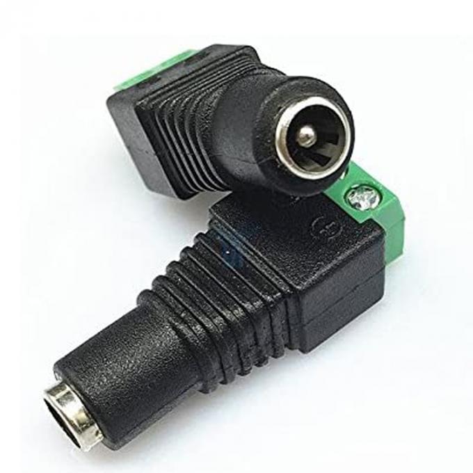 Lötlose 12v 24v 5,5x2,5mm 5,5x2,1mm weibliche Gleichstromsteckdose Steckverbinder Jack Adapter für CCTV-Kamera Led-Streifenleuchten 3