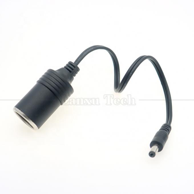 120W 12V 10A Zigarettenauerzeuger weibliche Steckdose zu DC männliche 5,5 mm x 2,1 mm Ladekabel 0