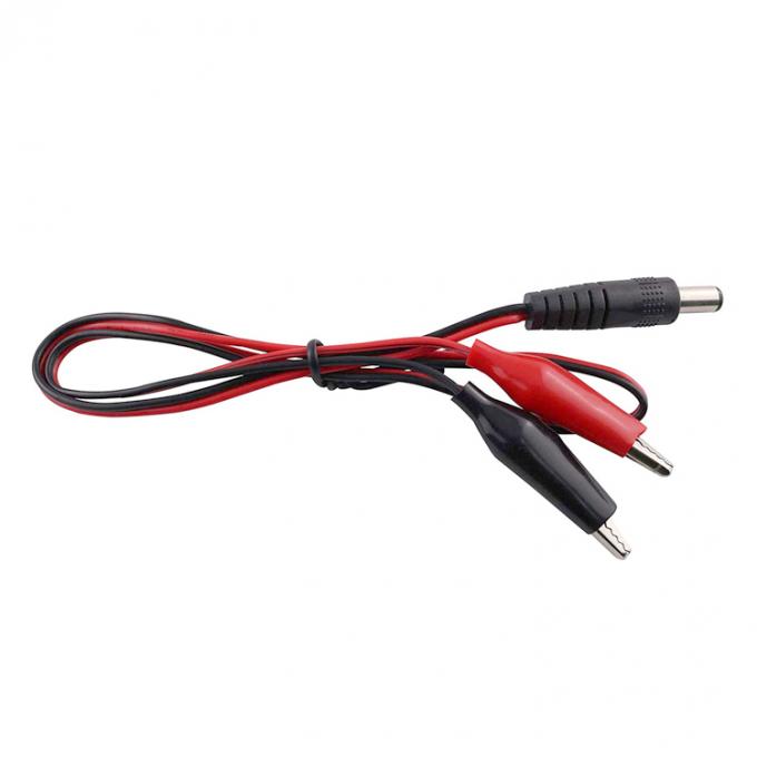 30cm Gleichstrom-Fass Jack 5,5x2,1mm Männlich Weiblich zu Dual Alligator Clips Stromversorgung Gleichstrom-Kabel für CCTV-Kamera 4