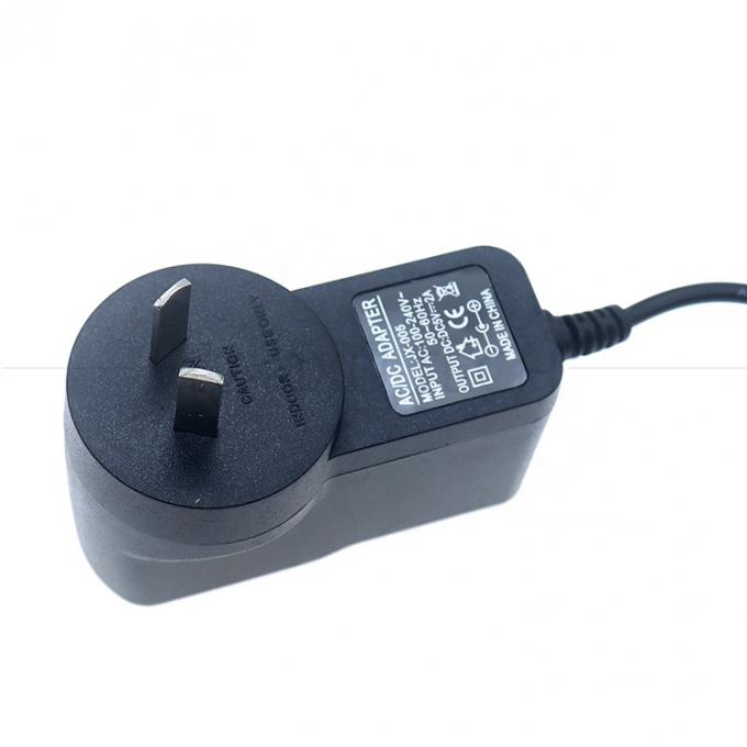 Hochwertiger Au Eu Us Uk Stecker 220-240v Ac bis 12v 9v 5v Dc 5.5x2.1mm 2.5mm Jack-Power-Adapter für Modem-Router-Monitor 1