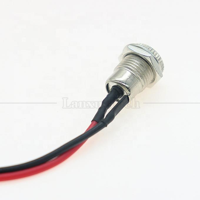10cm 18AWG 5A Panel Mount DC 099 Weibliche Steckdose 5,5x2,1mm 2,5mm Metallgussanschluss zum Öffnen von Zinndraht 3