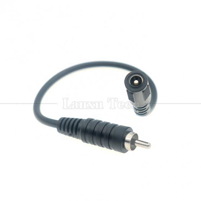 RCA Männlich zu Gleichspannung 5,5x2,5 mm 5,5x2,1 mm Weiblich Steckerfass Jack 12V Gleichspannungspedal-Stromkabel 3