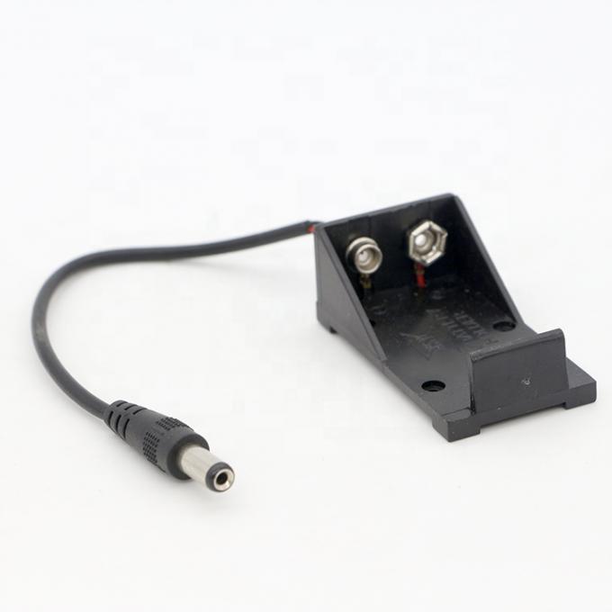 Gleichspannung Männlicher Stecker 5,5x2,1 mm 9V Gehäuse Batteriehalter 0