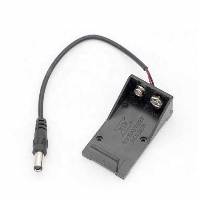 Gleichspannung Männlicher Stecker 5,5x2,1 mm 9V Gehäuse Batteriehalter 5