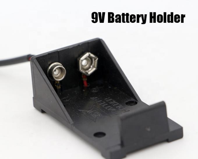 Gleichspannung Männlicher Stecker 5,5x2,1 mm 9V Gehäuse Batteriehalter 2