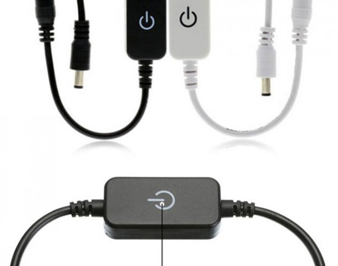 12v 24v Touch Controller Männlich auf weiblich DC 5,5x2,1mm eingeschaltet 1