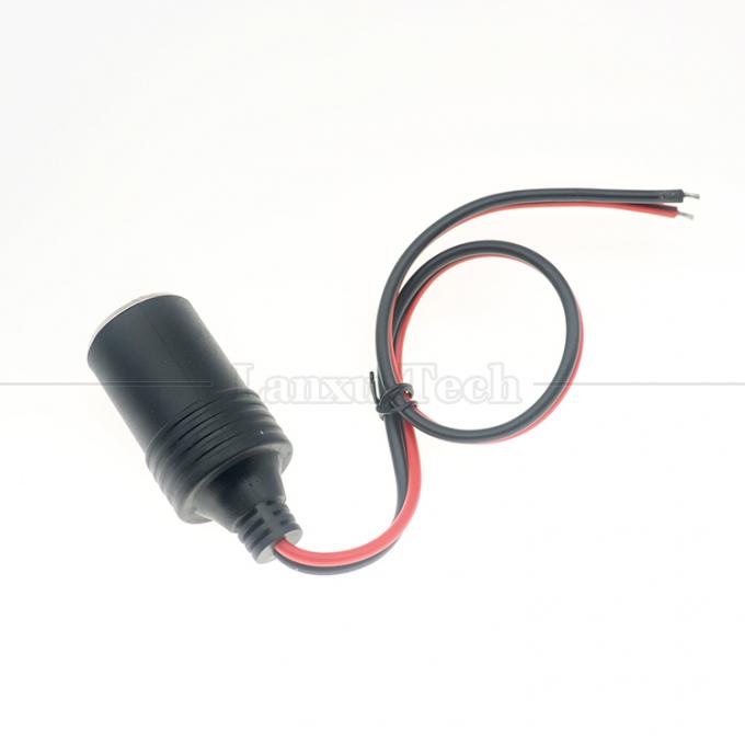 12V 24V 10A 18AWG Gleichströmung Zigaretteneinbrecher für Fahrzeuge Weibliche Steckdose Steckdose Stromadapter Verlängerungskabel 4