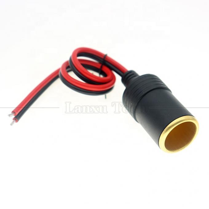 12V 24V 20A Pure Cooper DC Zigarettenauflühler für Autos Weibliche Steckdose Steckdose Stromadapter Verlängerungskabel 4