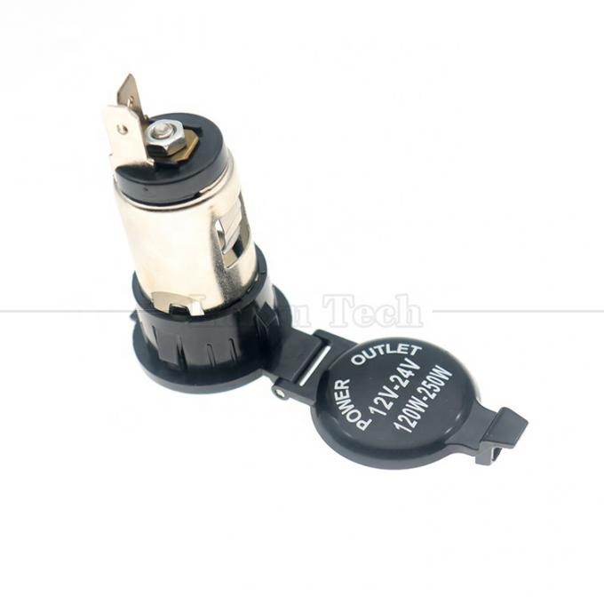12v 24v wasserdichtes Auto Zigarette Zünder weibliche Steckdose Ladegerät Adapter für Motorrad 2