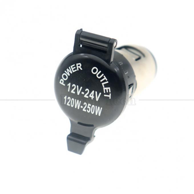 12v 24v wasserdichtes Auto Zigarette Zünder weibliche Steckdose Ladegerät Adapter für Motorrad 1