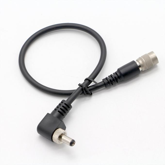 OEM Schraubverriegelung 90 Grad Rechtswinkel 5V 12V Männlich auf weiblich 5.5x2.1mm 5.5X2.5mm Gleichstromkabel 5