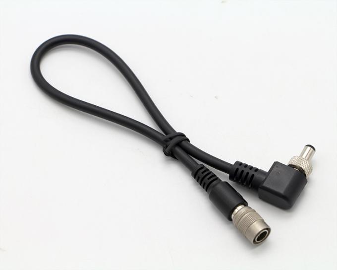 OEM Schraubverriegelung 90 Grad Rechtswinkel 5V 12V Männlich auf weiblich 5.5x2.1mm 5.5X2.5mm Gleichstromkabel 6