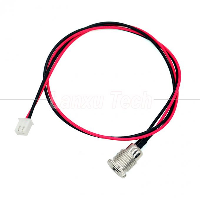 Wasserdichte Gleichspannung weibliche Steckdose 5,5x2,1 mm 5,5x2,5 mm Jack DC099 bis XH2,54 PH SH VH-Anschlusskabel mit Kappe 4