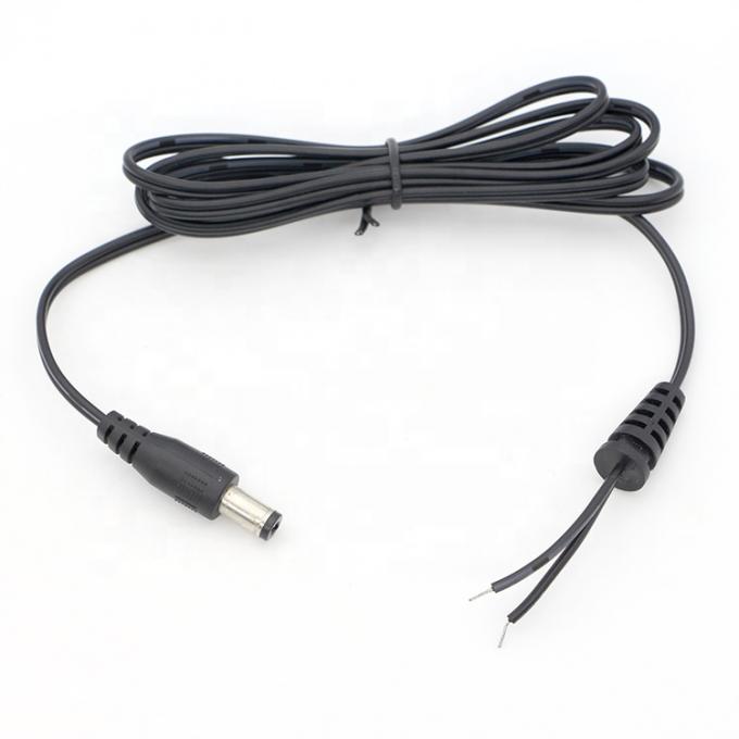 Gleichstromversorgung Eintrittsfass Jack 2,1x5,5 mm Männlich Weiblich zu öffnen Pigtail SR Gleichstrom-Stromkabel 1