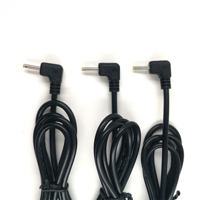 Custom 90 Grad Winkel DC Fass Jack 2.5x0.7mm zu entklebten geballten nackten Draht Ende Kabel 4