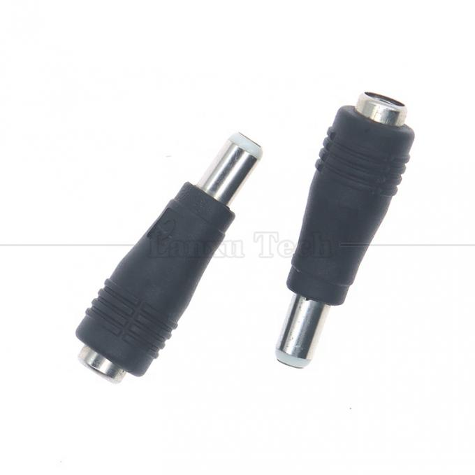 5.5x2.1mm Weiblich auf 5.5x2.5mm Stecker Männlich Gleichspannungsstromfass Jack Stecker Konverter Adapter 4