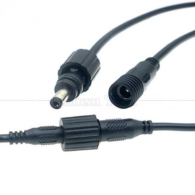 IP67 Wasserdicht Männlich Weiblich 5.5X2.1mm 5.5x2.5mm 3.5x1.35mm Jack DC Stromverlängerungskabel 1