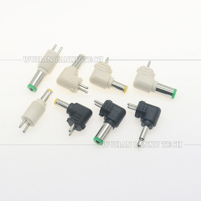3.5x1.35 4.0x1.7 4.8x1.7 5.5x1.7 5.5x2.1 5.5x2.5 6.3x36.0x1.4mm Gleichspannverbindungskonverter Adapter für Computer 3