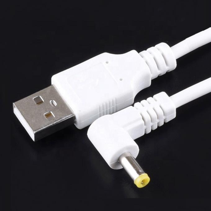90 Grad Winkel L-Form 1m USB zu DC Männlich 4,0x1,7mm Erweiterungsladekabel 2