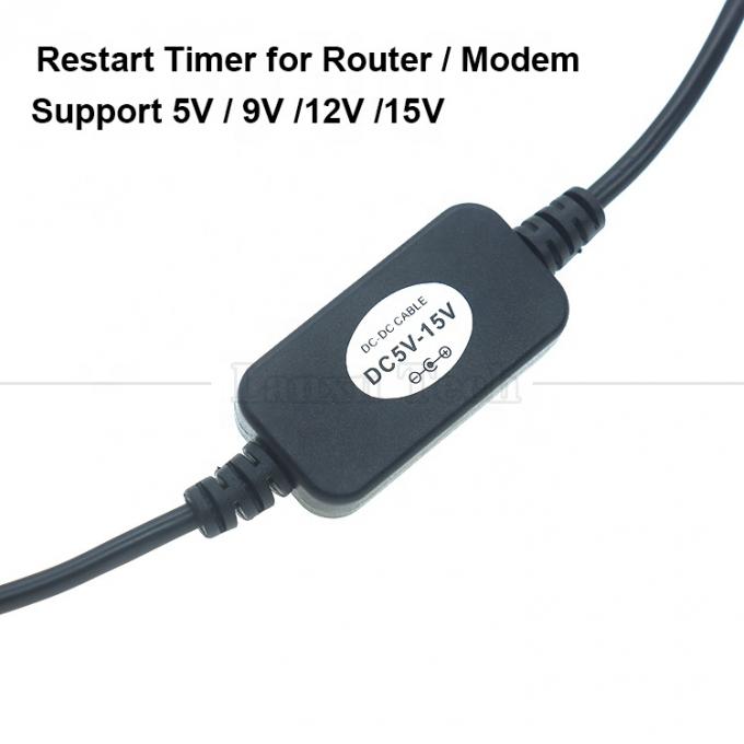 DC 5V 9V 12V 15V Automatischer Controller Strom eingeschaltet ausgeschaltet Wi-Fi-Router neu starten 3