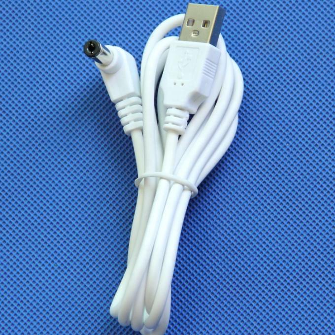 Weiß Schwarz USB Männlich bis 90 Grad Rechtswinkel 5.5 X 2.1mm 5.5x2.5mm 3.5x1.35mm 4..0x1.7mm Männlich Gleichstromkabel 3