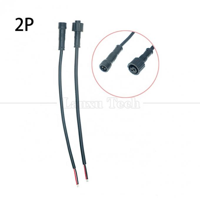 Anpassung Wasserdichtes 2-Pin-3-Pin-4-Pin-M12-Steckkabel für LED 3