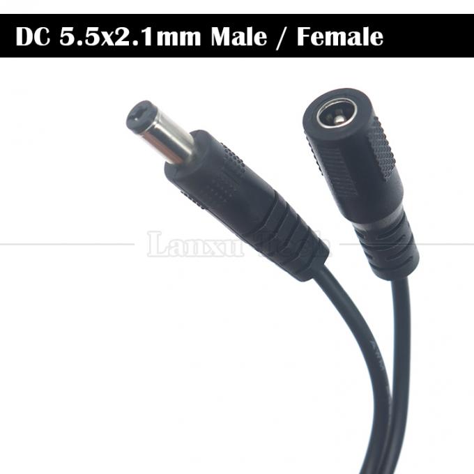 1m 3m 5m 10m 12V Männlich zu Männlich Weiblich DC 5,5x2,1mm 5,5x2,5mm 4,0x1,7mm 3,5x1,35mm Barrel Jack Stromverlängerungskabel 4