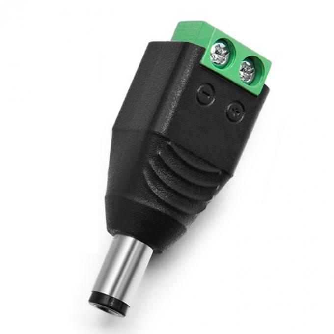 12v 24v 5,5x2,5mm 5,5x2,1mm männlicher Gleichstromanschluss Jack-Adapter für CCTV-Kamera 2