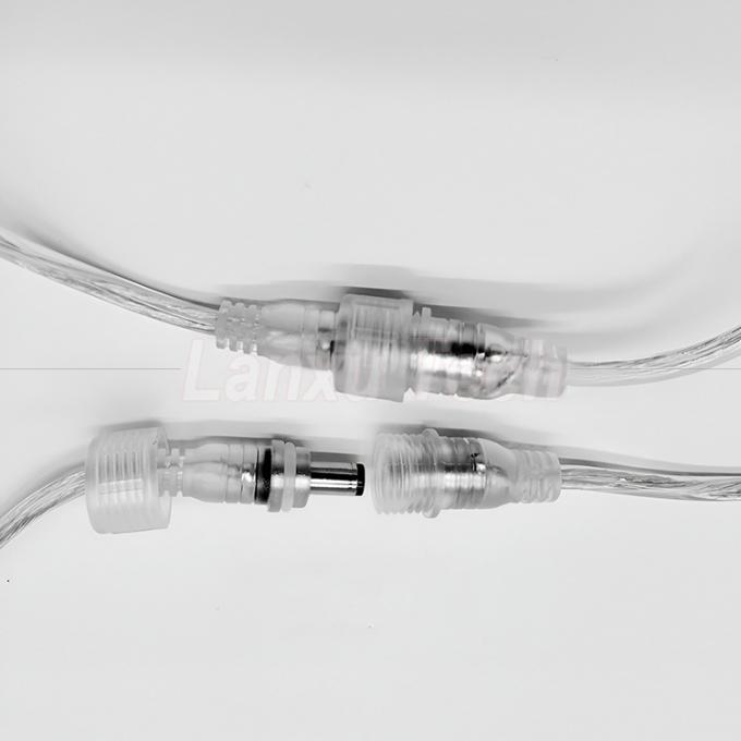 Wasserdicht Männlich auf weiblich DC.5x2.1mm Barrel Jack Stromverlängerungskabel für LED-Streifenlampe Glühlampe 6