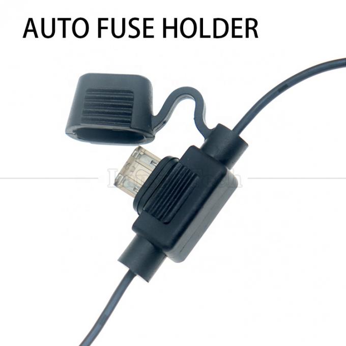 12V Gleichspannung 5,5X2,1 mm auf Alligator Clips Sicherungstraktkabel für Trail-Kamera 3