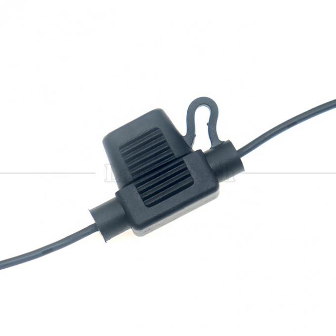 12V Gleichspannung 5,5X2,1 mm auf Alligator Clips Sicherungstraktkabel für Trail-Kamera 4