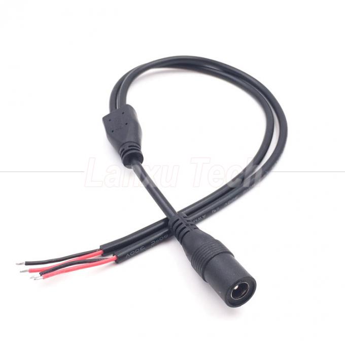 DC Männlich weiblich 5,5x2,1 mm Jack Splitter Stromverlängerungskabel für LED-Licht CCTV-Kamera 1