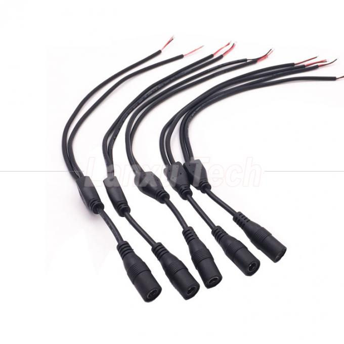 DC Männlich weiblich 5,5x2,1 mm Jack Splitter Stromverlängerungskabel für LED-Licht CCTV-Kamera 6