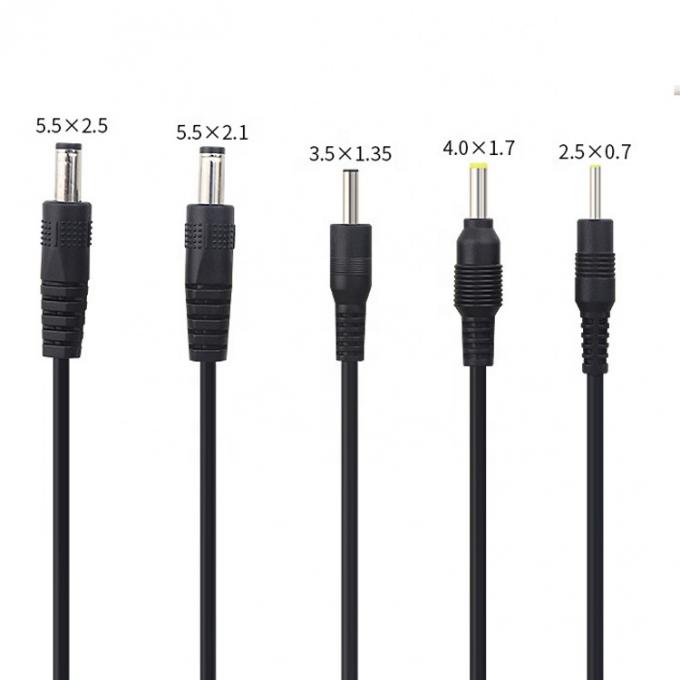 Anpassung von USB auf DC 2.1x5.5mm 2.5x5.5mm 1.35x3.5mm 2.5x0.7mm 4.0x1.7mm Stromkabel 3