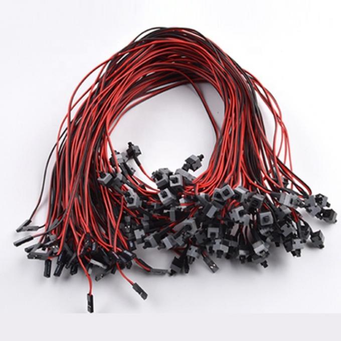 2 Stift SW PC Fall Motherboard Schalten Sie an und aus Computer Reset Power ATX Kabel 0