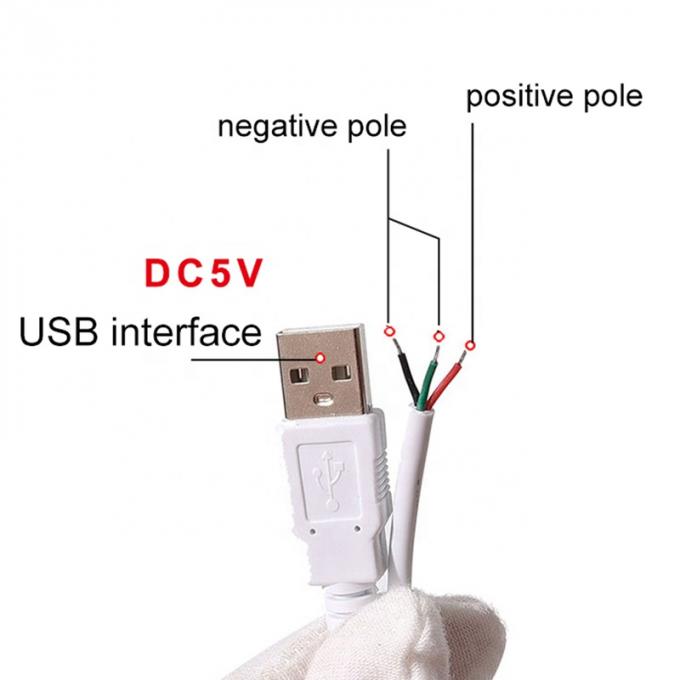 5V-Leistungsdämpfer Schalter Dämpfer USB-Ladekabel für Led-Band 4