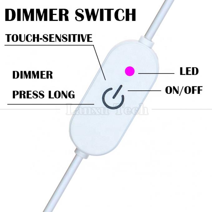 5V 1m eingeschaltet ausgeschaltet Schalter Controller USB zu öffnen Drähte Ende Kabel Berührung Dimmer für 3w 5w Led Streifenleuchte 3