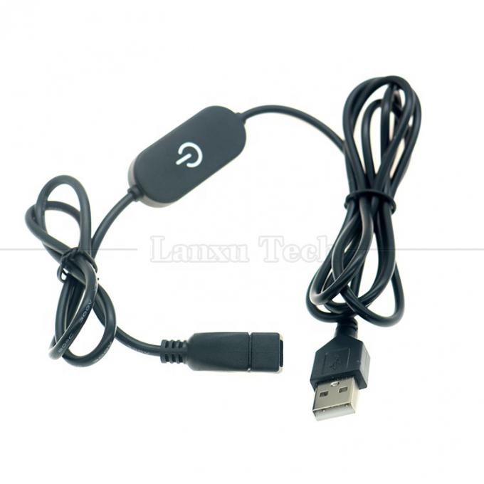 5v Touch Switch Männlich zu weiblich USB eingeschaltet und ausgeschaltet Kabel Stepless Controller Dimmer für Led Strip Bar Lamp 0