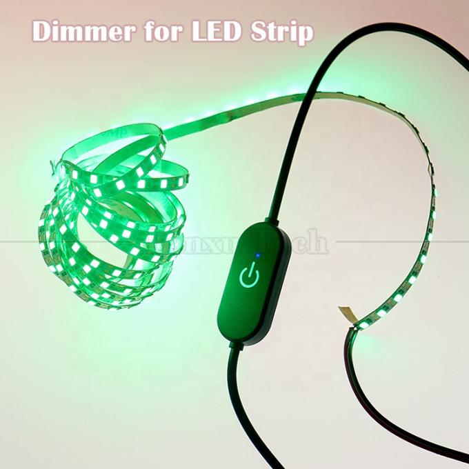 5v Touch Switch Männlich zu weiblich USB eingeschaltet und ausgeschaltet Kabel Stepless Controller Dimmer für Led Strip Bar Lamp 4