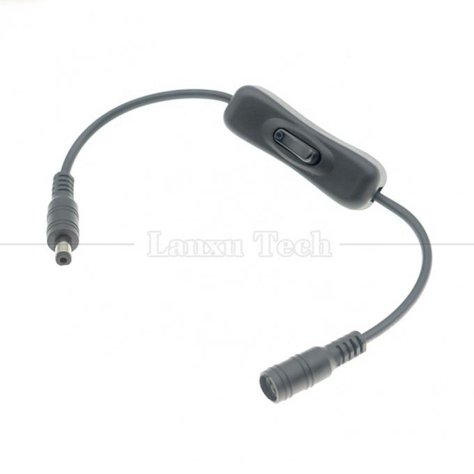 12V 24V Männlich auf weiblich 5,5x2,1mm Gleichspannbuchse 304 Schaltkabel für LED-Streifenlampe 1