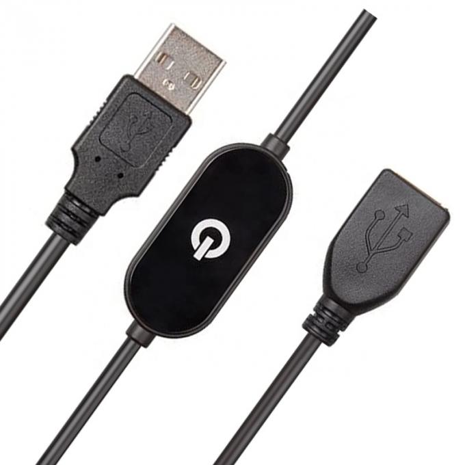 Berührung Dimmer Schalter Männlich auf weiblich Typ ein USB-Verlängerungskabel für LED-Streifenleuchten 4