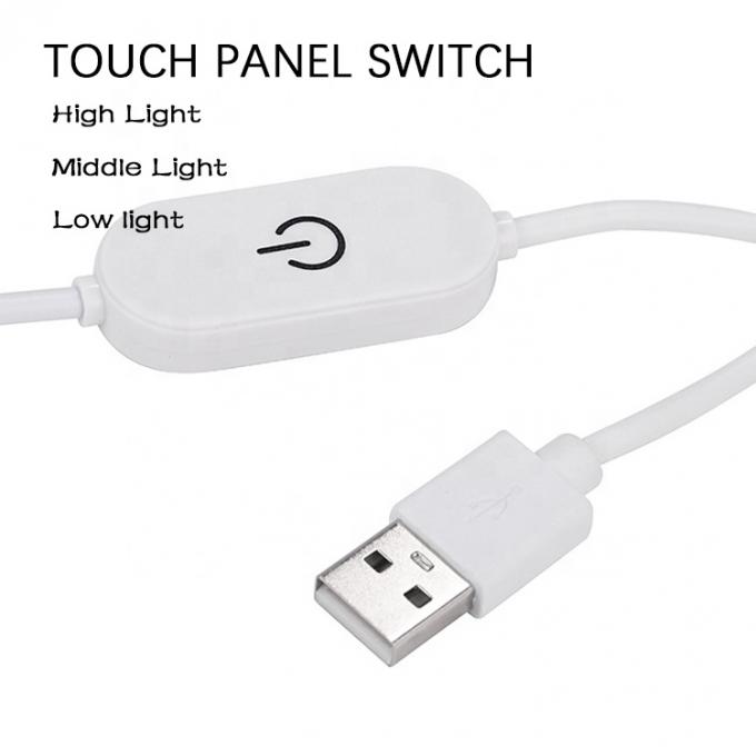 5V 2A USB TO dc 5,5*2,1mm verstellbarer Schalter Fernkabel Led-Banddämpfer für Lampenlicht 4