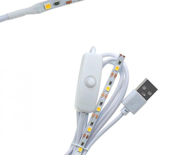 Hochwertiges USB-Steuergerät Dimmer Strom an und aus Schalterkabel mit LED-Lichtstreifenlampe 4